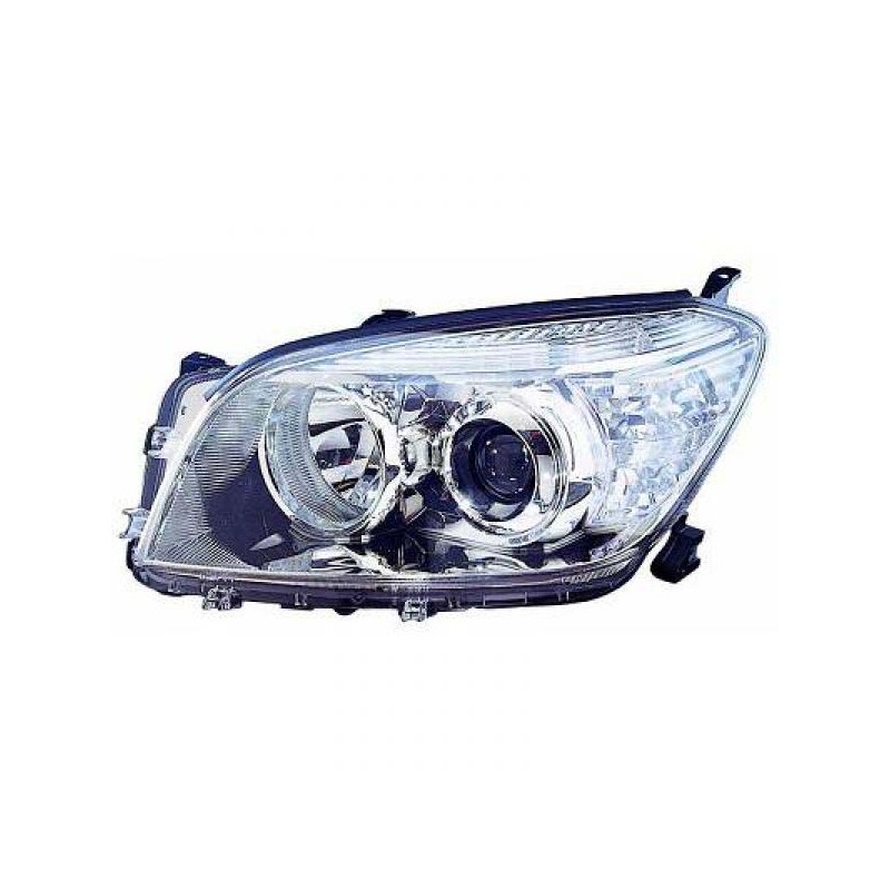 FARO DELANTERO IZQUIERDO TOYOTA RAV 4  06 09 CROMADO H11 HB3  PA