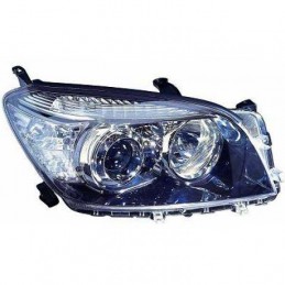 FARO DERECHO TOYOTA RAV 4  06 09 NEGRO H11 HB3 DEPO PARA SISTEMA