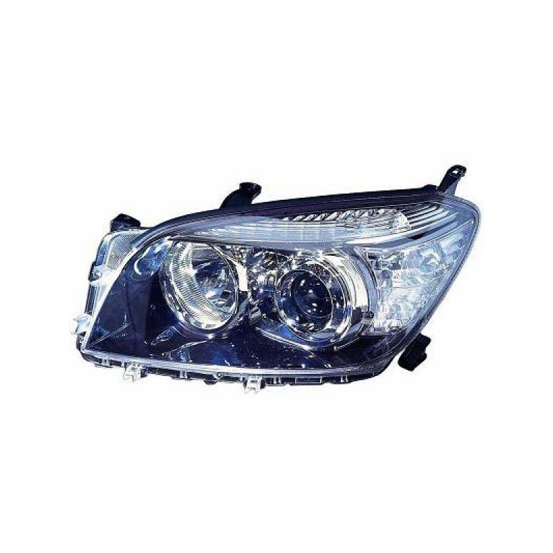 FARO IZQUIERDO TOYOTA RAV 4  06 09 NEGRO H11 HB3 DEPO PARA SISTE