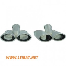 COLAS ESCAPES DEPORTIVAS MERCEDES W221  05 09  INOX   AMG LOOK D