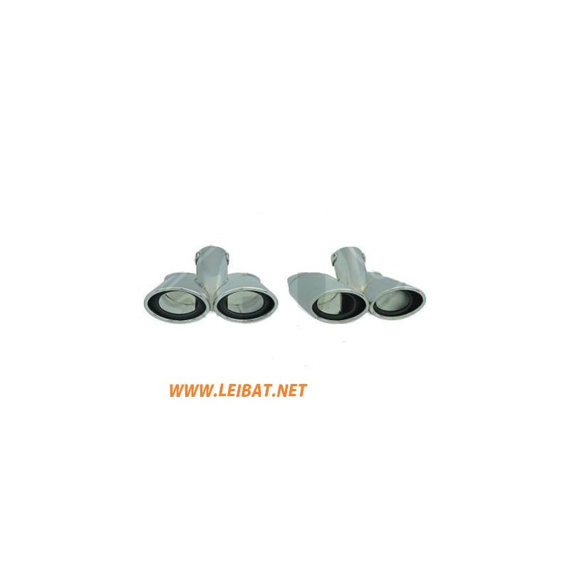 COLAS ESCAPES DEPORTIVAS MERCEDES W221  05 09  INOX   AMG LOOK D