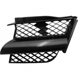 PARRILLA FRONTAL FARO IZQUIERDO MITSUBISHI OUTLANDER  03 04 NEGR
