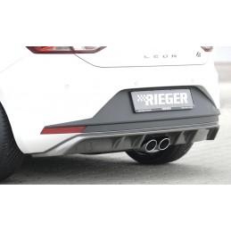 Anadido trasero Seat Leon 5F 3 5p FR RIEGER carbon look