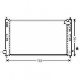 RADIADOR MITSUBISHI ASX   10    gt  gt  698x404x25  1 8 Di D  M      A