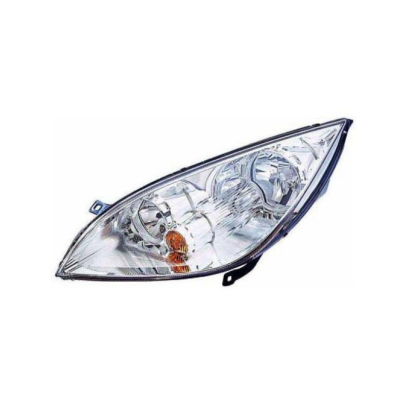 FARO DELANTERO IZQUIERDO MITSUBISHI COLT 04 08 2xH7 MASCARA PLAT
