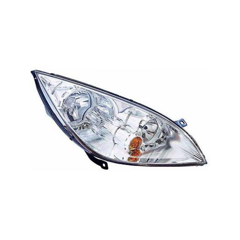 FARO DELANTERO DERECHO MITSUBISHI COLT 04 08 2xH7 MASCARA PLATEA