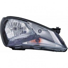 FARO DERECHO SEAT MII   11    gt  gt  negro   H4  el motor Con   Luz D