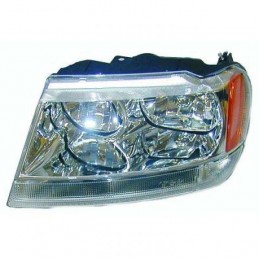 FARO IZQUIERDO GRAND CHEROKEE  99 05  PARA SISTEMA DE FAROS auto