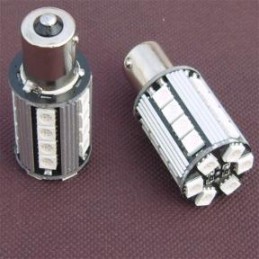 Bombilla BAU15S de 26 leds SMD 5050  de 1 polo  especial intermi