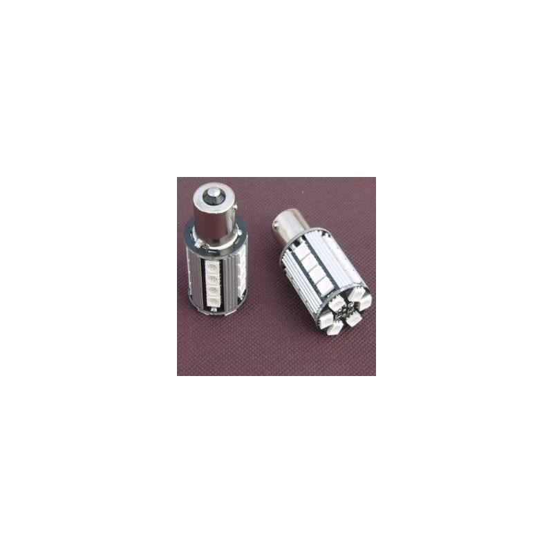 Bombilla BAU15S de 26 leds SMD 5050  de 1 polo  especial intermi