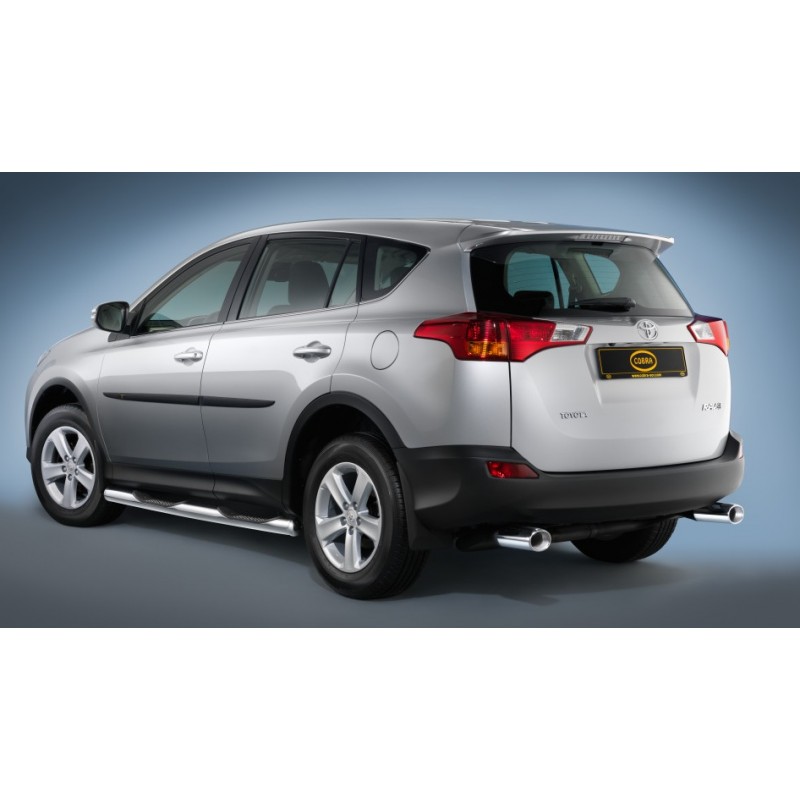 COLAS ESCAPE ACERO INOX TOYOTA RAV 4 13  DIESEL GASOLINA