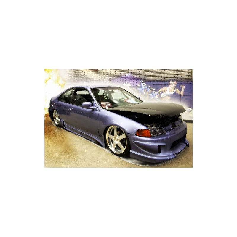 Faldones laterales Civic Coupe 92 95 NewStyle