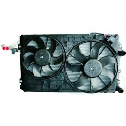 RADIADOR CON VENTILADOR CENTRAL SEAT TOLEDO 04 09  1 9 TDI  A C