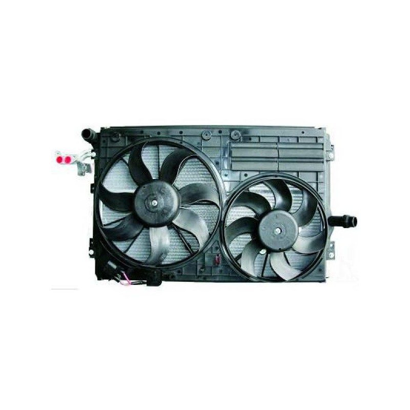 RADIADOR CON VENTILADOR CENTRAL SEAT TOLEDO 04 09 1 9 TDI  A C
