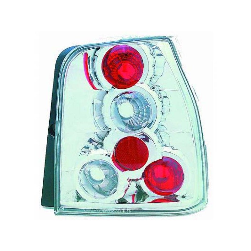 JUEGO PILOTOS DE DISENO SEAT AROSA 97 00 CRISTAL  CLARO   CROMAD