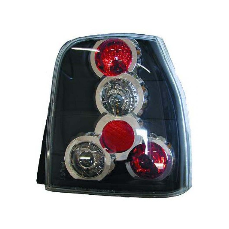 JUEGO PILOTOS DE DISENO SEAT AROSA 97 00 CRISTAL CLARO   NEGRO