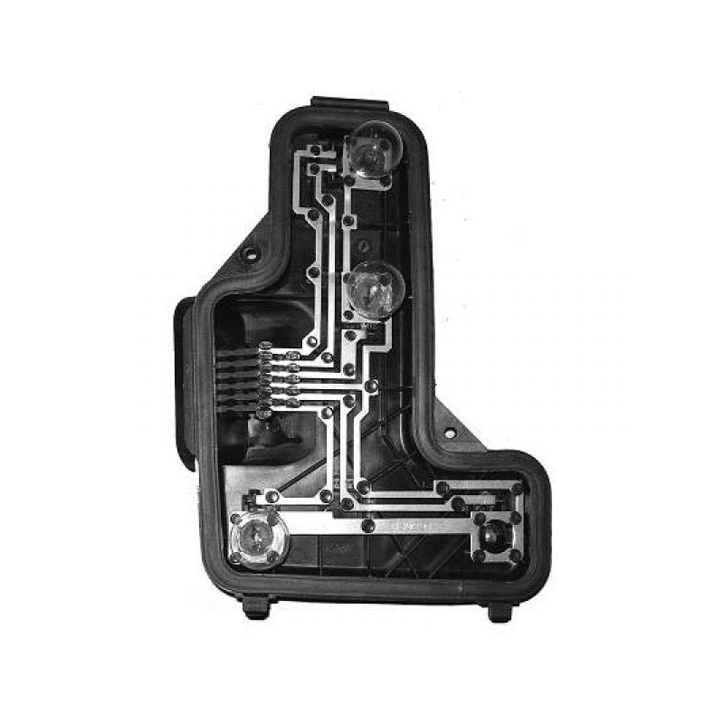 PORTALAMPARAS PILOTO TRASERO DERECHO SEAT AROSA  97 00  CARELLO