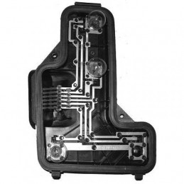 PORTALAMPARAS PILOTO TRASERO IZQUIERDO SEAT AROSA  97 00  CARELL