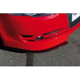 ESPDA DELANTERA EN CARBON LOOK 2 PIEZAS AUDI A4  8E  FACELIFT B7