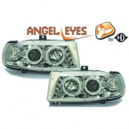 JUEGO FAROS DE DISENO SEAT IBIZA   CORDOBA  96 99  CRISTAL CLARO