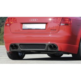 ANADIDO FALDON TRASERO CARBON LOOK PARA 4 SALIDAS AUDI A4  8E  B