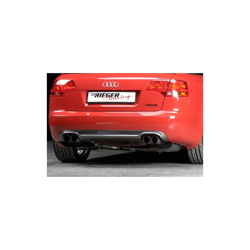 ANADIDO FALDON TRASERO PARA SALIDAS ORIGINALES AUDI A4  8E  FACE
