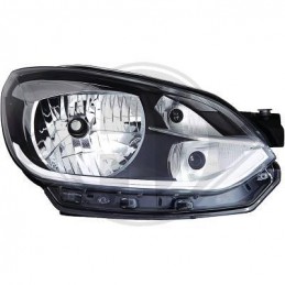 FARO DELANTERO DERECHO VW UP 11  cromado   H4 LWR DEPO