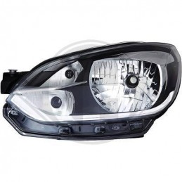 FARO DELANTERO IZQUIERDO VW UP 11  cromado   H4 LWR DEPO