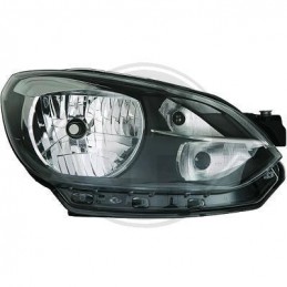 FARO DELANTERO DERECHO VW UP 11 negro   H4 LWR DEPO