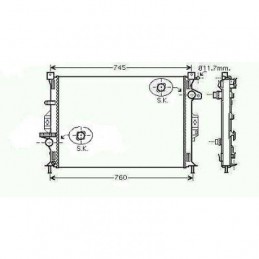 RADIADOR VOLVO V70 07   gt  gt  670X470 2 5