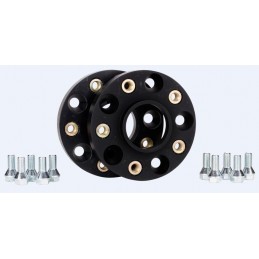 KIT 4 SEPARADORES DOBLE FIJACION DOBLE CENTRAJE BMW X5 30mm
