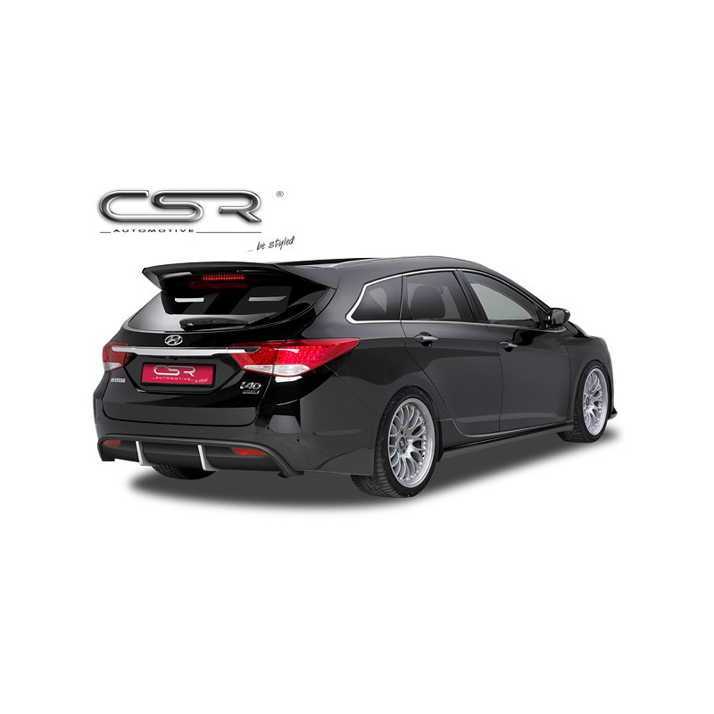 Spoiler trasero parachoques tuning Hyundai I40 kombi 11 