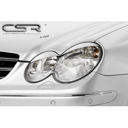 Pestanas faro tuning Mercedes Benz CLK 209 02 10