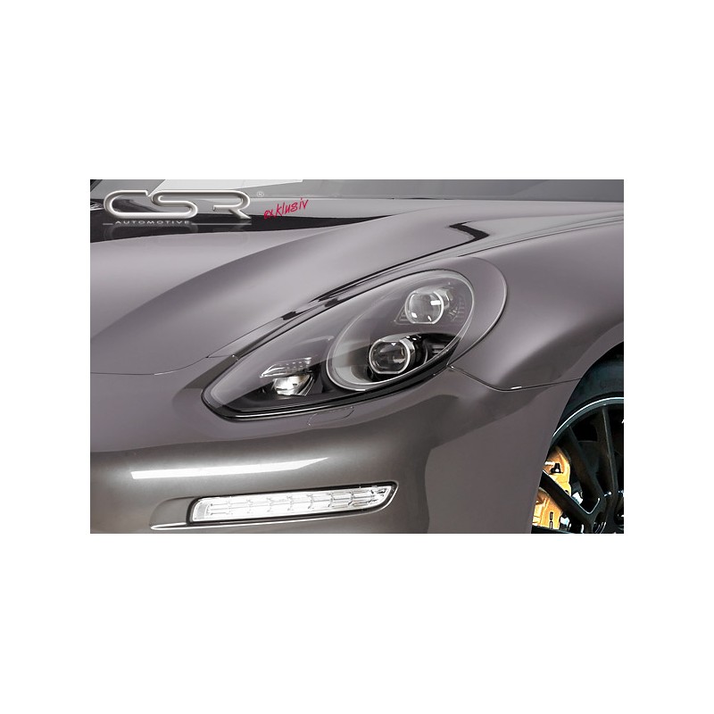 Pestanas de faro tuning Porsche Panamera 09 