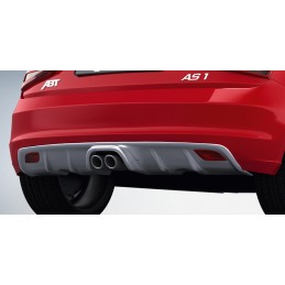 ANADIDO TRASERO ALUMINIO AUDI A1   CON ESCAPE  