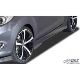 FALDONES LATERALES TUNING FORD FIESTA MK7 JA8 JR8 08  MOD TurboR