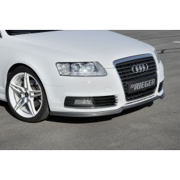 Anadido faldon delantero Audi A6 4F 08 11 carbon look  RIEGER