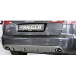 Difusor trasero Audi A6 4F 04 08 Avant  RIEGER negro