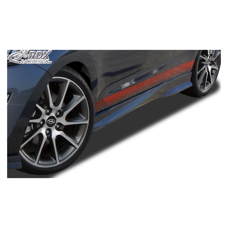 TALONERAS LATERALES TUNING HYUNDAI i30 Coupe 13  MOD Turbo