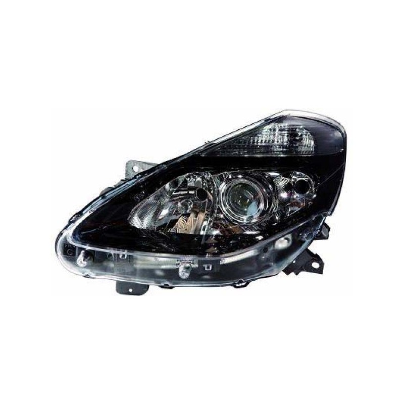 FARO IZQUIERDO RENAULT CLIO  09 12  LUZ CURVA VALEO H1 H7 H7 NEG