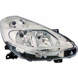 FARO DEREHO RENAULT CLIO  09 12  CROMADO TYC H7 H7 CON MOTOR