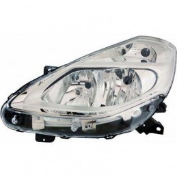 FARO IZQUIERDO RENAULT CLIO  09 12  CROMADO TYC H7 H7 CON MOTOR