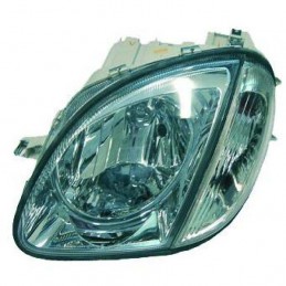 JUEGO FAROS MERCEDES SLK  96 04 CRISTAL CLARO  CROMADO