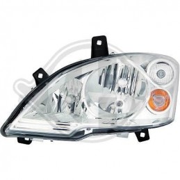 FARO IZQUIERDO MERCEDES VITO   VIANO 10 14  H7 H7 H7  CON MOTOR 