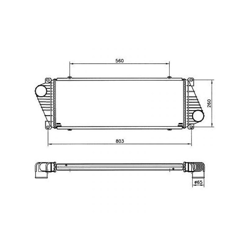 RADIADOR  DE AIRE MERCEDES SPRINTER 95  gt  gt  MSA4217