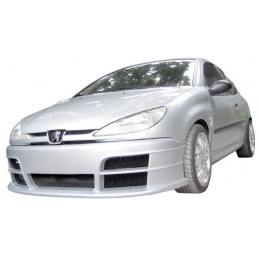 Parachoques tuning Peugeot 206 mod Diet