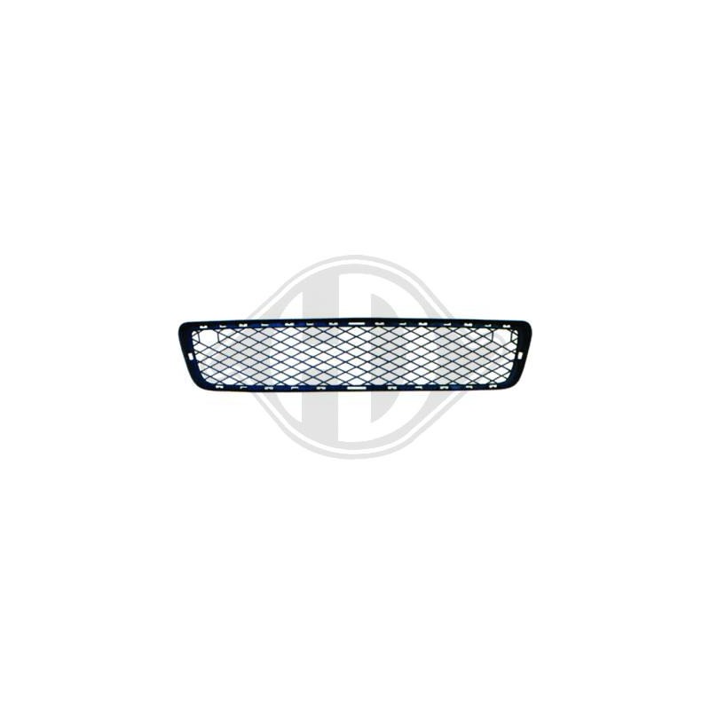 Parilla del Radiador central BMW X5  07 10 mate Negro con ParkDi