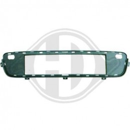 Rejilla del paragolpes HLTER BMW X5  07 10 mate Negro con  PDC 