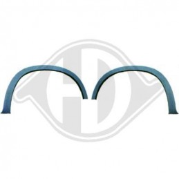 Paso de rueda delantero derecho BMW X5  07 10 mate Negro