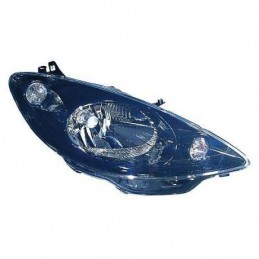 FARO DERECHO PEUGEOT 1007 05    gt  gt  MASCARA NEGRO  CON MOTOR H4 TI